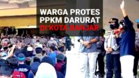 PPKM Darurat di Kota Banjar Diprotes