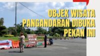 Objek Wisata Pangandaran Kembali Dibuka