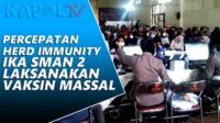 IKA SMAN 2 Tasikmalaya Gelar Vaksinasi Massal