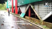 Tasik Diguyur Hujan Es