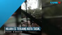 Hujan Es Menyaput Kota Tasikmalaya: Kompilasi Laporan Warga Net