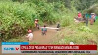 Saluran Irigasi Padawaras Sepanjang 1 Km Dibersihkan Warga Cikatulampa