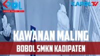 Kawanan Maling Terekam CCTV, Sempat Panik Saat Ada Patroli