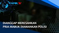 Dianggap Meresahkan, Pria Mabuk Diamankan Polisi