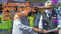 Gubernur Jabar Ridwan Kamil Pantau Arus Balik