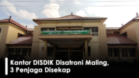 Kantor DISDIK Disatroni Maling, 3 Penjaga Disekap