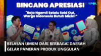 Belasan UMKM Dari Berbagai Daerah Gelar Pameran Produk Unggulan