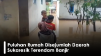 Puluhan Rumah Disejumlah Daerah Di Sukaresik Terendam Banjir