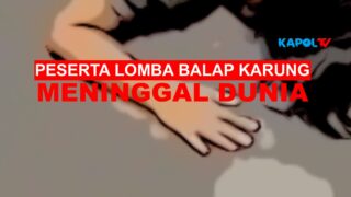 Detik-detik Peserta Balap Karung Tersungkur