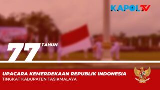 Bupati Tasik Pimpin Upacara Kemerdekaan Ke 77 RI Tingkat Kabupaten Tasikmalaya