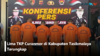 Lima TKP Curanmor di Kabupaten Tasikmalaya Terungkap