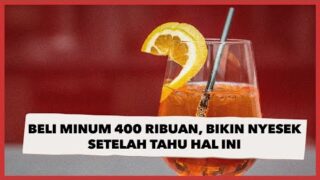 Beli Segelas Minuman Harga Rp400 Ribuan, saat Es Batu Diangkat Sukses Bikin Nyesek