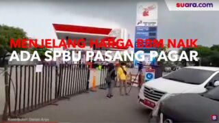 Menjelang BBM Naik SPBU Ini Tutup