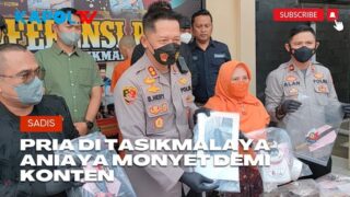 Pria Di Tasikmalaya Aniaya Monyet Demi Konten