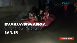Evakuasi Warga Kota Tasikmalaya Yang Terdampak Banjir