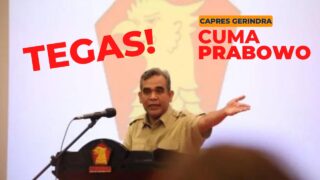 Ahmad Muzani Tegaskan Capres Gerindra Tunggal Hanya Prabowo Subianto
