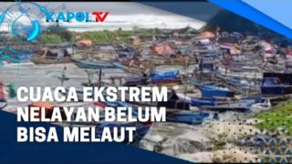 Cuaca Ekstrem, Polres Tasikmalaya Ingatkan Nelayan Waspada