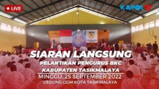 Pelantikan Pengurus BKC Kabupaten Tasikmalaya