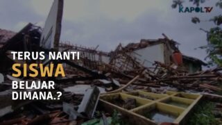 Akibat Dimakan Usia dan Diguyur Hujan, Dua Bangunan Sekolah Ambruk