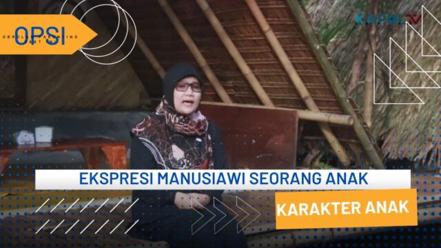 Ekspresi Manusiawi Seorang Anak
