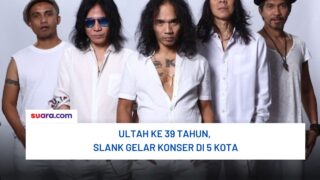 Ultah ke 39 Tahun, Slank Gelar Konser di 5 Kota