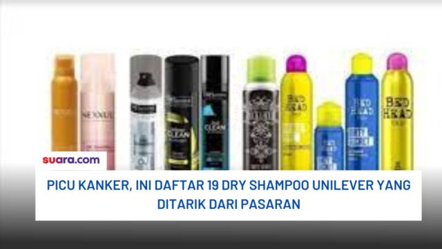 Shampoo Unilever yang Ditarik