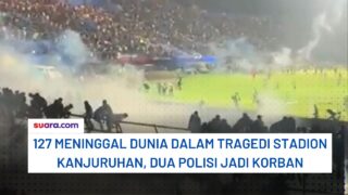 127 Meninggal Dunia Dalam Tragedi Stadion Kanjuruhan, Dua Polisi Jadi Korban