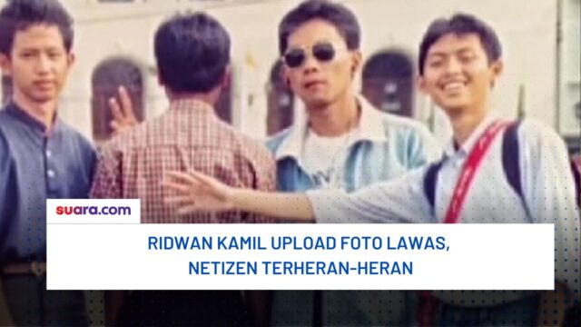 Ridwan Kamil Upload Foto Lawas