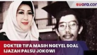 Dokter Tifa Masih Ngeyel dan Tantang Rektor UGM ihwal Dugaan Ijazah Palsu Jokowi