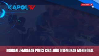 Korban Jembatan Ambruk di Cibalong ditemukan Meninggal