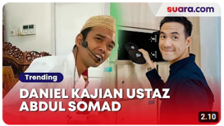 Daniel Mananta Ikut Kajian Ustaz Abdul Somad, Ramai Didoakan Dapat Hidayah