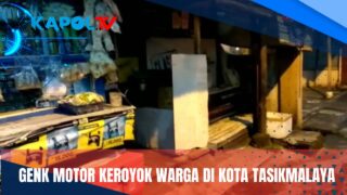 Genk Motor Di Kota Tasikmalaya Serang Warga