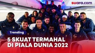 5 Skuat Termahal di Piala Dunia 2022