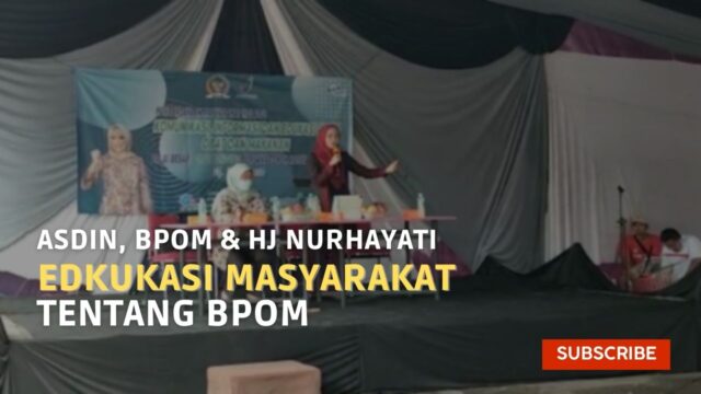 Edkukasi Masyarakat Tentang BPOM