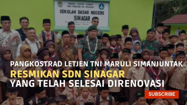 Pangkostrad Letjen TNI Maruli Simanjuntak