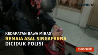 Kedapatan Bawa Miras, Remaja Asal Singaparna Diciduk Polisi