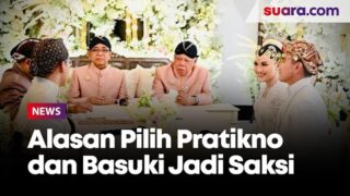 Pilih Pratikno dan Basuki Jadi Saksi, Kaesang Pangarep: Beliau Meteri yang Bekerja Keras