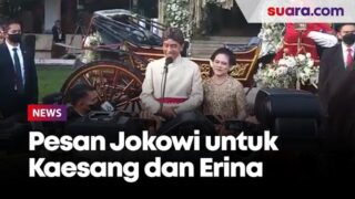 Doa Jokowi ke Kaesang dan Erina: Semoga Mereka Berdua Bahagia dan Tetap Harmonis