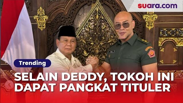 Deretan Tokoh Dapat Pangkat Tituler