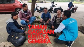 Menuangkan Gagasan di Taman Gebu: Kritis dan Gembira