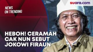 Cak Nun ‘Menikmati’ Perihnya Dihujat Usai Ceramah soal Jokowi Firaun Viral