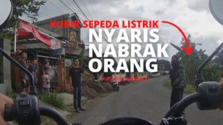 Sebar Undangan dengan Sepeda Listrik Pasific Vertex | Sambil Vlogging Akaso Brave 7