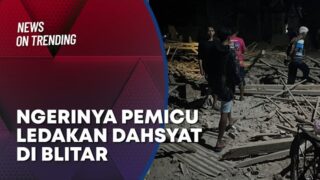 Ngerinya Pemicu Ledakan Dahsyat di Blitar, Korban Rakit Petasan Sambil Merokok