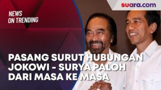 Teman Jadi Lawan, Pasang Surut Hubungan Jokowi – Surya Paloh dari Masa ke Masa