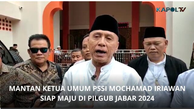 Mochamad Iriawan Siap Maju Di Pilgub Jabar 2024