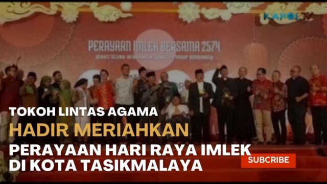 Puncak Perayaan Hari Raya Imlek Di Kota Tasikmalaya