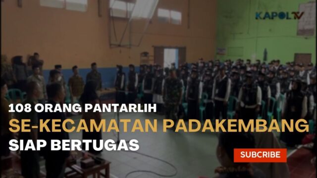 108 Orang Pantarlih Se Kecamatan Padakembang Siap Bertugas