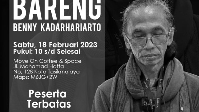 WORKSHOP FOTOGRAFI BARENG BENNY KADARHARIARTO