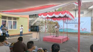 Gerakan Masyarakat Pemasangan Tanda Batas BPN Kab Tasik