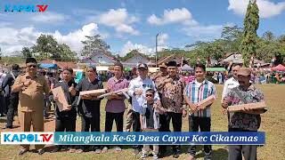 Milangkala Ke-63 Desa Cayur Kec Cikatomas